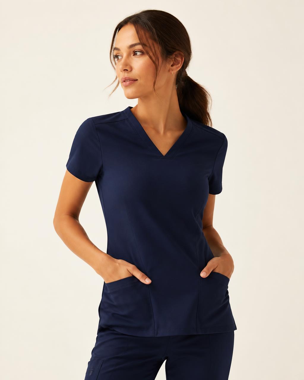 RYNE Performance Scrub Top